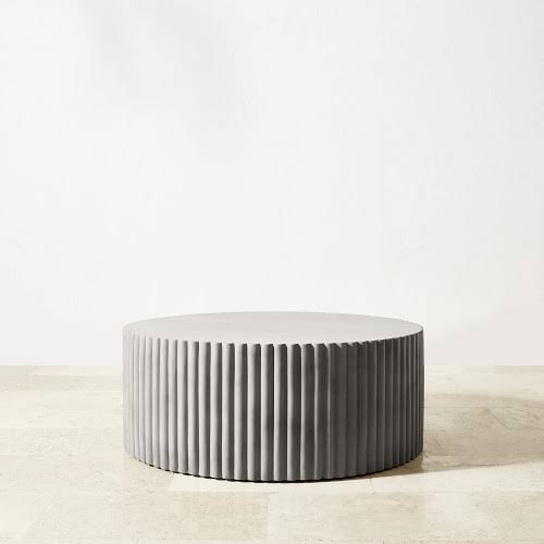 Tropea Fluted Round Coffee Table