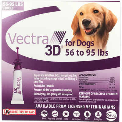 56-95 Lbs 3 Pk (Purple) For Dogs