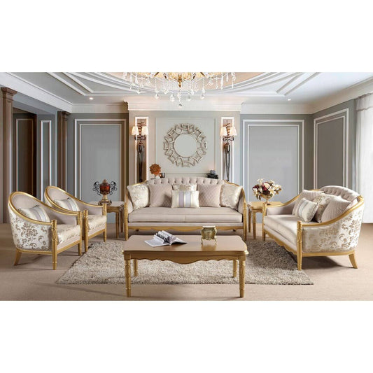 6 Piece Velvet Living Room Set Rosdorf Park