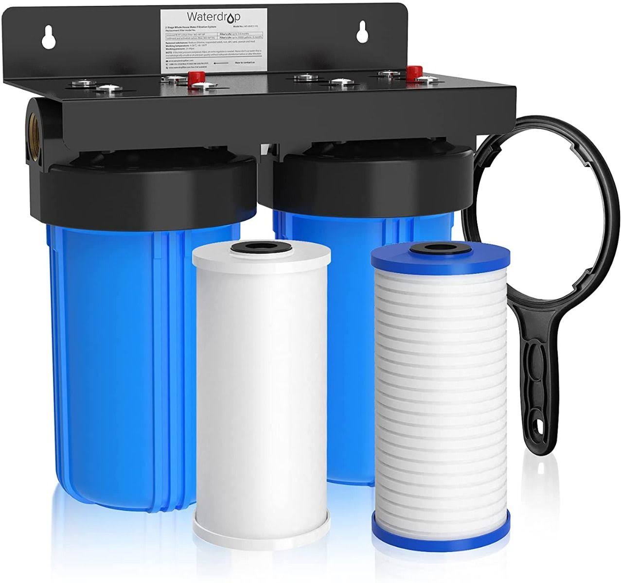 Whf21-Pg 5 Micron 2-Stage Whole House Water Filtration System