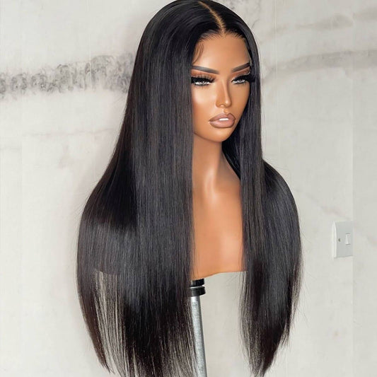 5x5 Undetectable Hd Lace Wigs High Quality Straight Hair Wig 180% Density