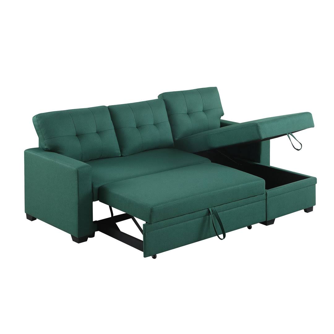 83 Wide Reversible Sleeper Sofa & Chaise  Fabric