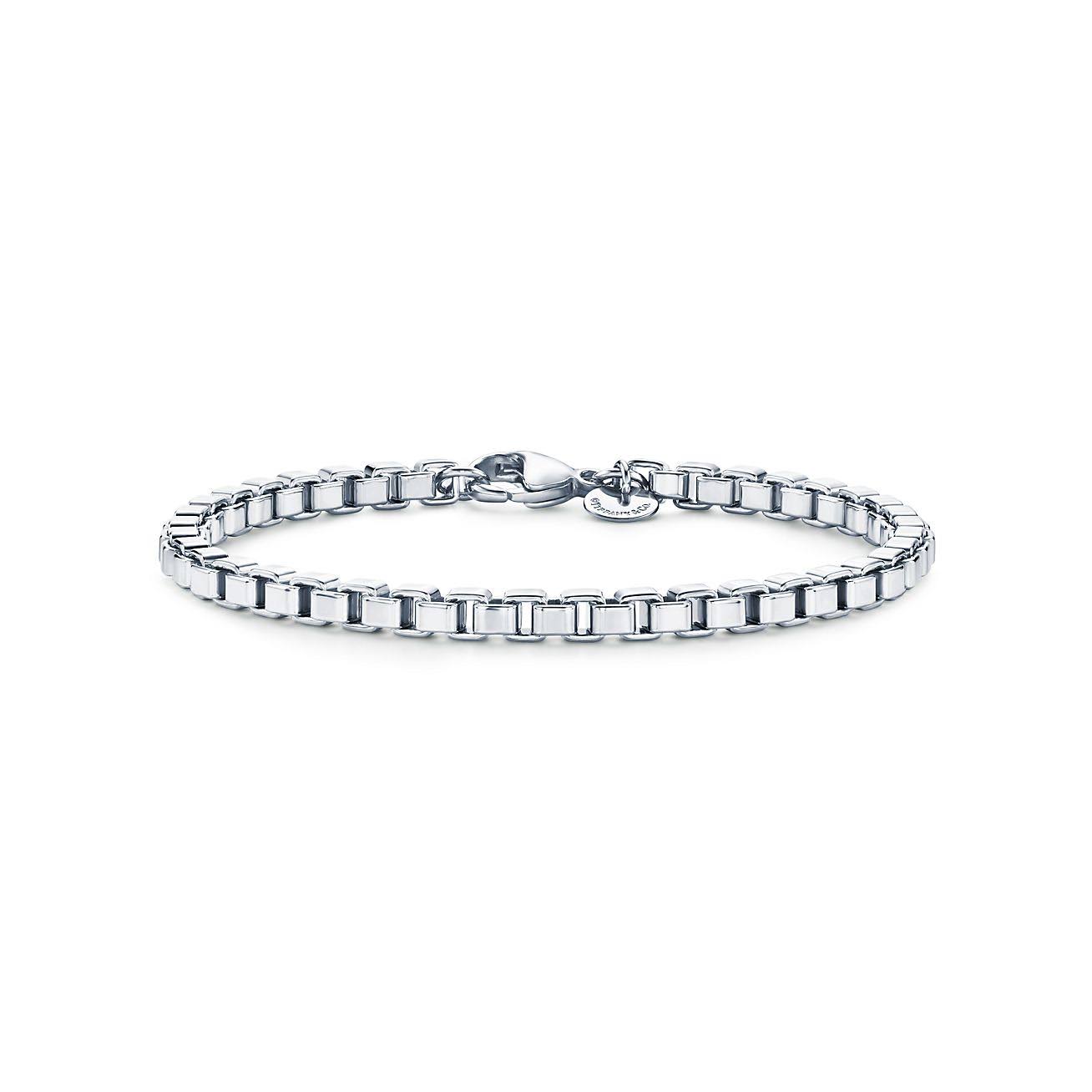 Venetian Link Bracelet In Silver