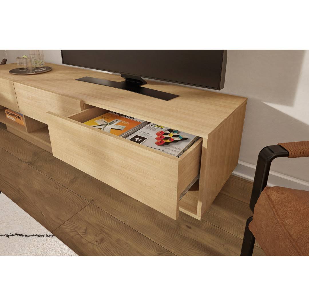 Tv Stand For Tvs  Color Light Brown