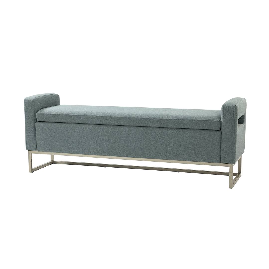 Upholstered Flip Top Storage Bench  Color/Pattern