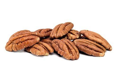 5 Lb. - Raw Shelled Georgia Pecans- Premium Nuts From - Non Gmo, No Preservatives - Kosher - Certified Healthy Snack - Resealable Bag