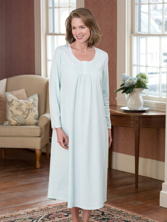 Sweet Dreams Long-Sleeve Nightgown