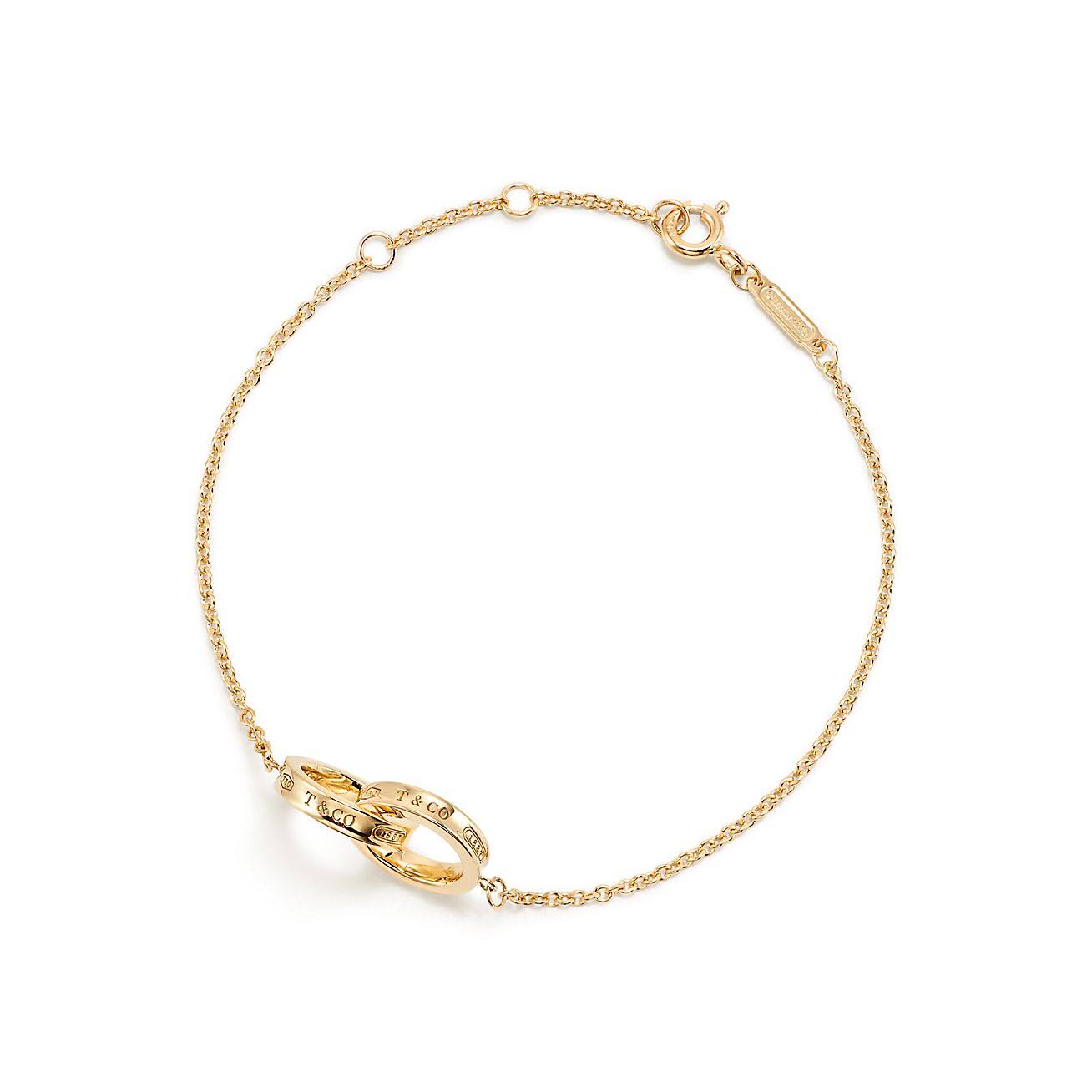 1837 Interlocking Circles Chain Bracelet In Yellow