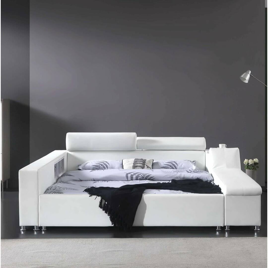 Upholstered Low Profile Platform Bed Orren Ellis