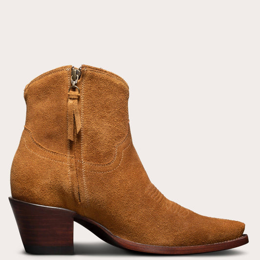 Womens Western Ankle Zip Bootie