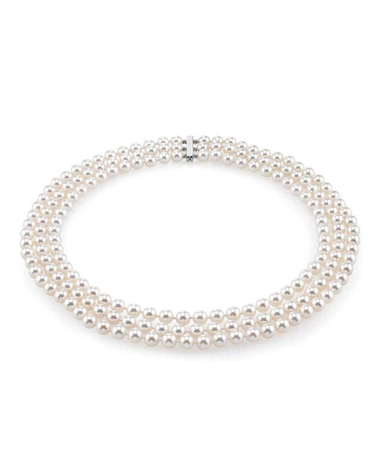 Strand White Akoya Pearl Necklace