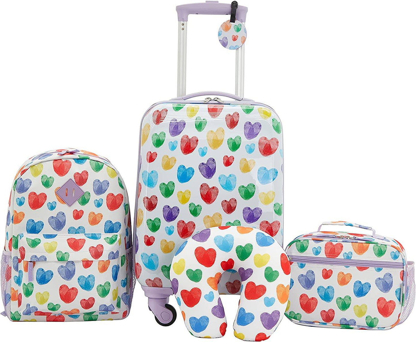 5 Piece Kids Luggage Set