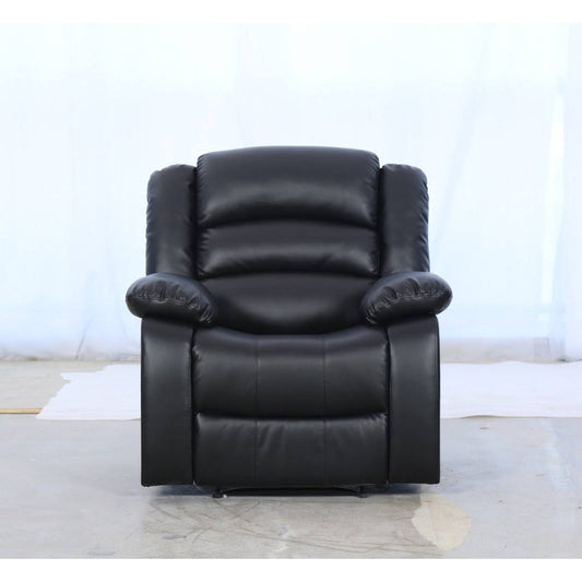 37 Wide Manual Wall Hugger Recliner  Leather Type