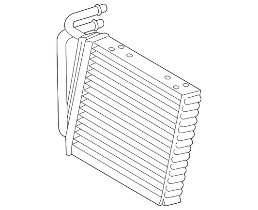 561 819 031 B, Hvac Heater Core