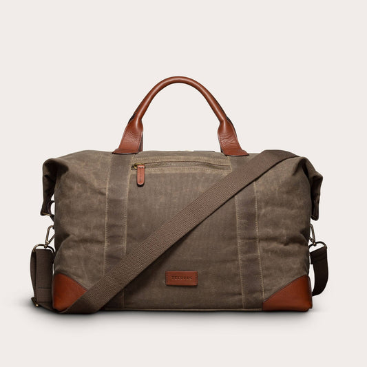 | Waxed Canvas Duffle Bag | Green