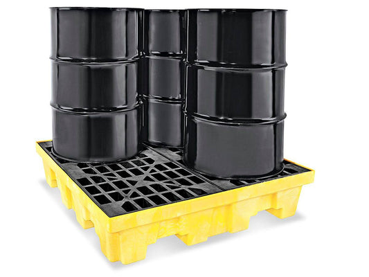 4 Drum Spill Containment Pallet