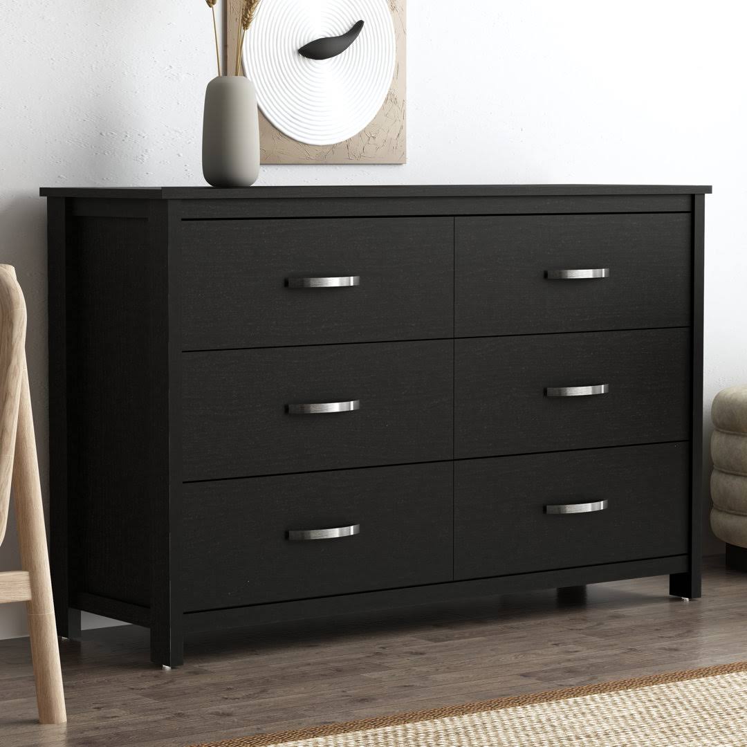 6 Drawer 47 W Double Dresser