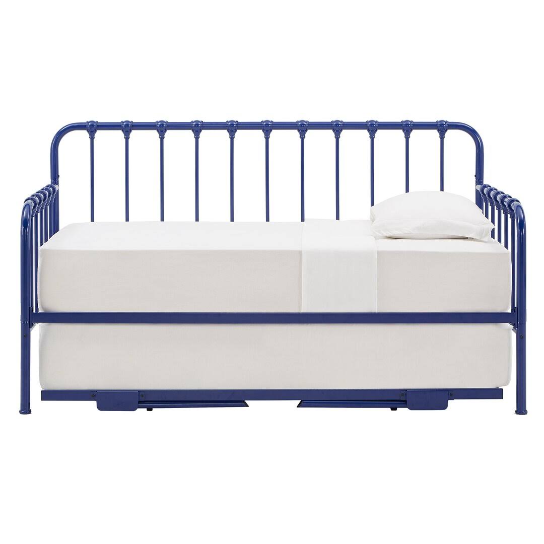 Twin Iron Daybed With Trundle Steelside