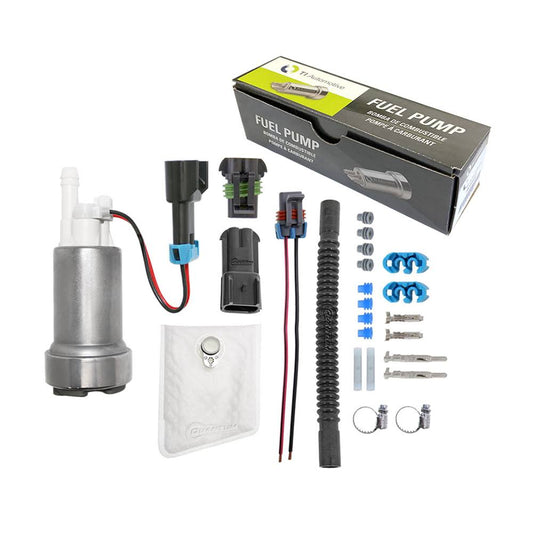 Walbro/Ti F90000285 525lph Hellcat Fuel Pump (W/ Qfs Install Kit Option) | Kit: W/ Quantum 400-1168