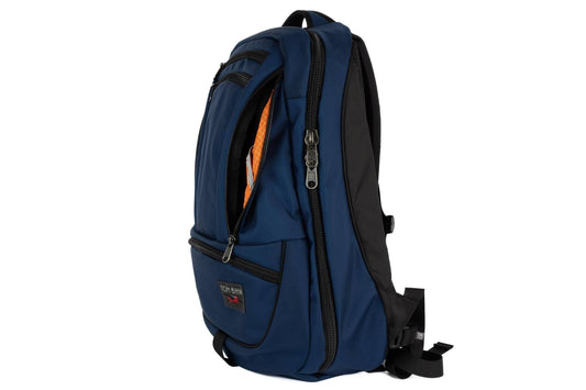 Synik 30, Everyday Carry & Travel Backpack, 30l Deep Blue Ballistic/Zest 200 Halcyon