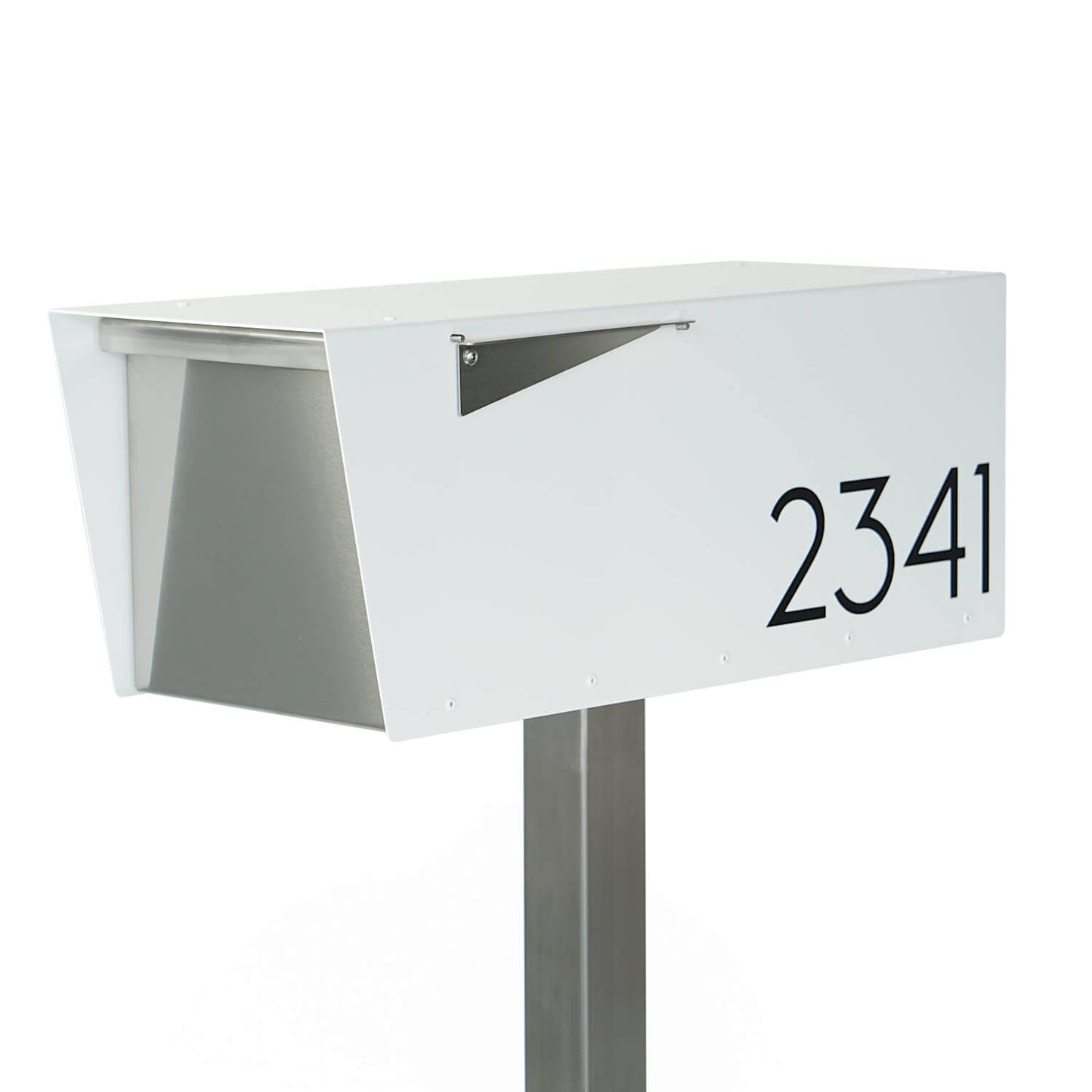 W Post Mounted Mailbox