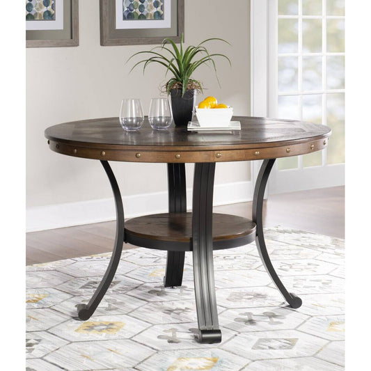 45 Round Wood Dining Table