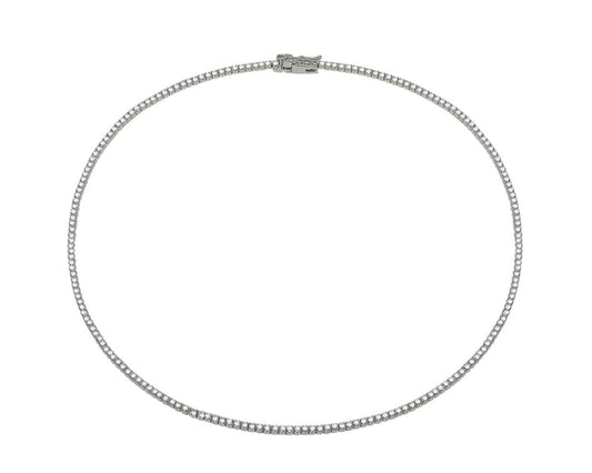 The Thin Tennis Necklace