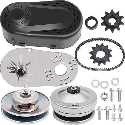 212cc Torque Converter Kit Go Kart 30 Series 6.5 Hp Mini Bike Comet Clutch Set 3/4 Inch 10t #40 Or 41 Chain Predator Driver Pulley Replacement