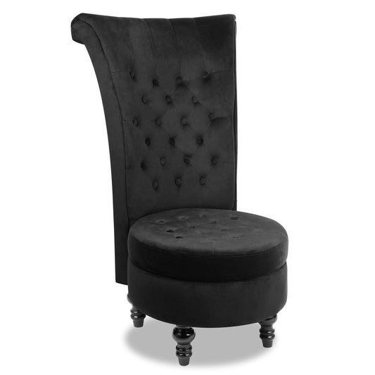 25.98 Wide Tufted Velvet Wingback Chair Rosdorf Park Body Fabric