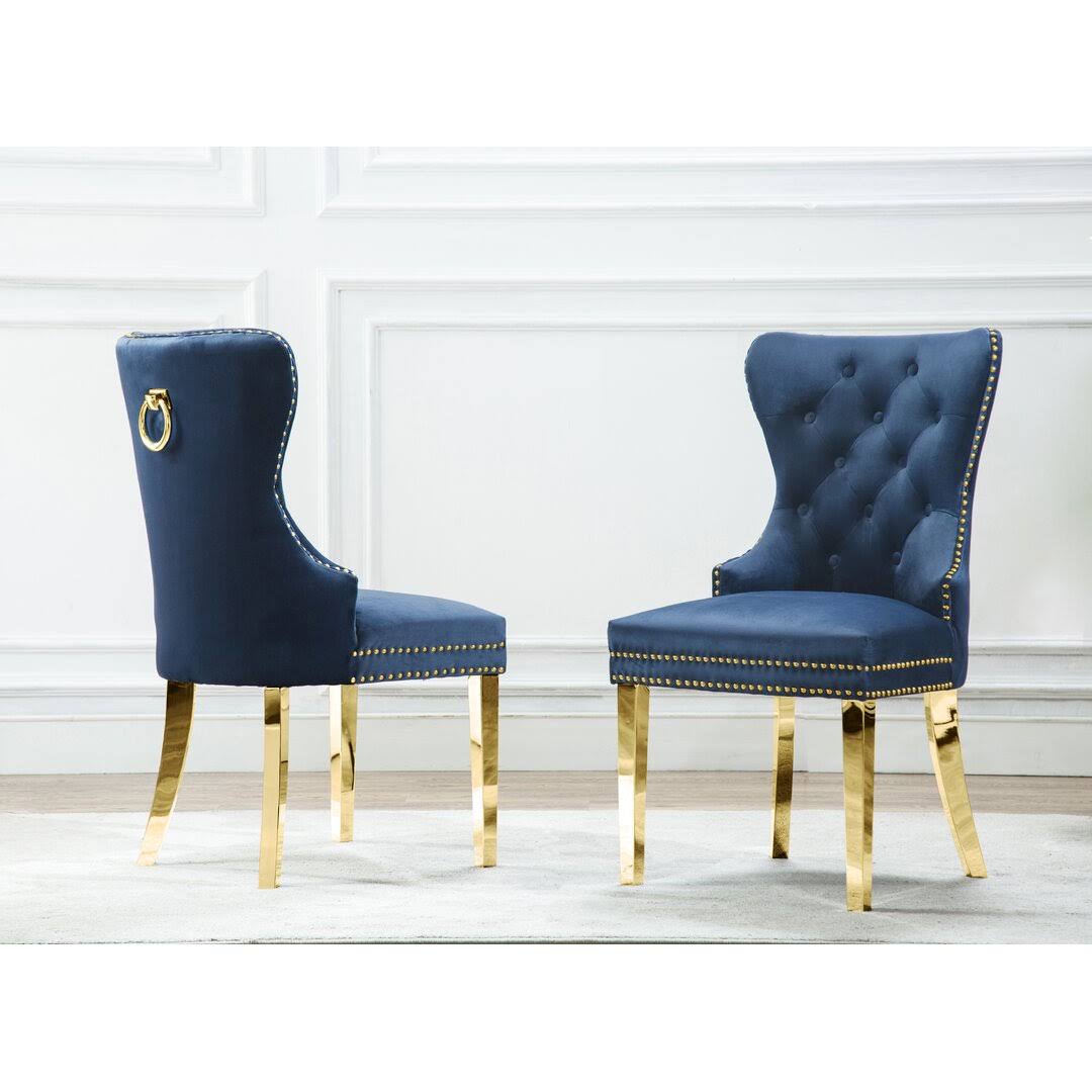 Tufted Velvet Dining Chair Willa Arlo Interiors Upholstery