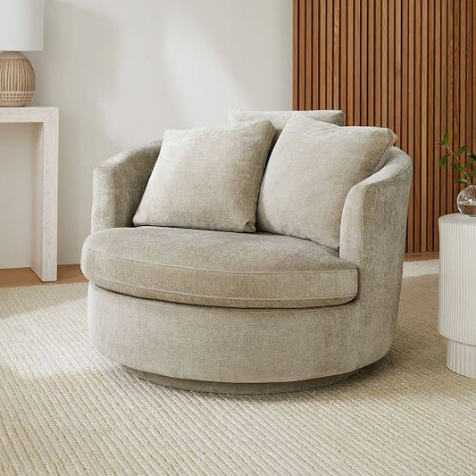 Viv Grand Swivel Chair Poly