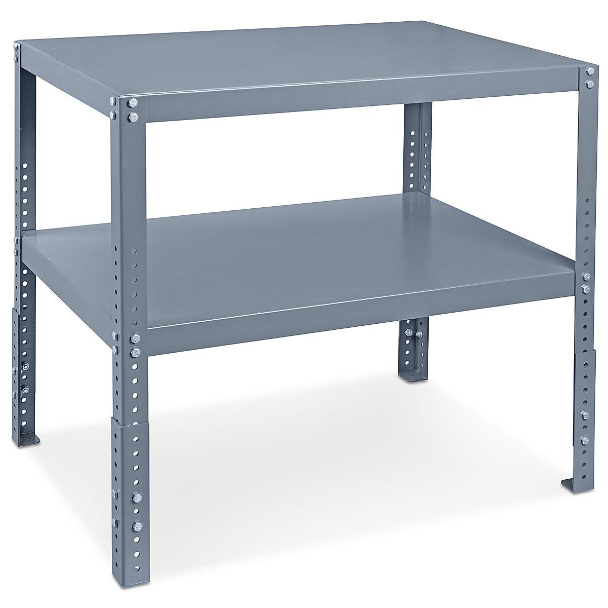 Adjustable Height Machine Table 36 X 24 X 30-37