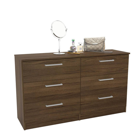 6 Drawer Double Dresser