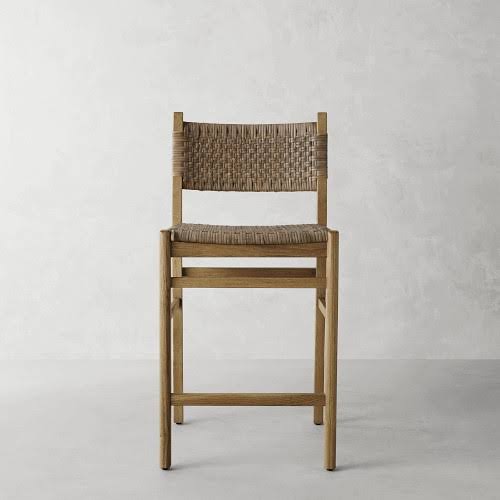 Sullivan Woven Dining Counter Stool