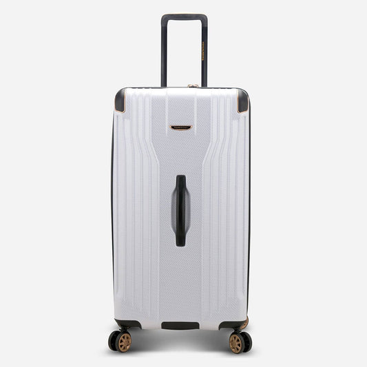 Adventurer Large Trunk Luggage With 4 Spinner Wheels