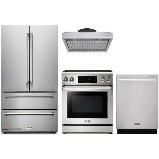 5-Piece Appliance Package Gas Range