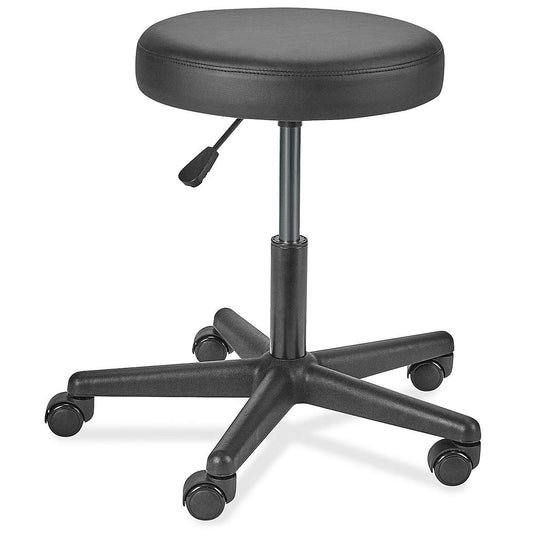 Vinyl Padded Mobile Shop Stool