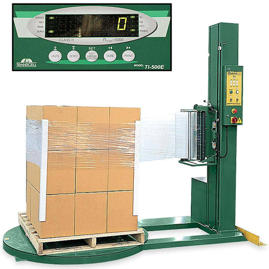 Stretch Wrap Machine With Scale