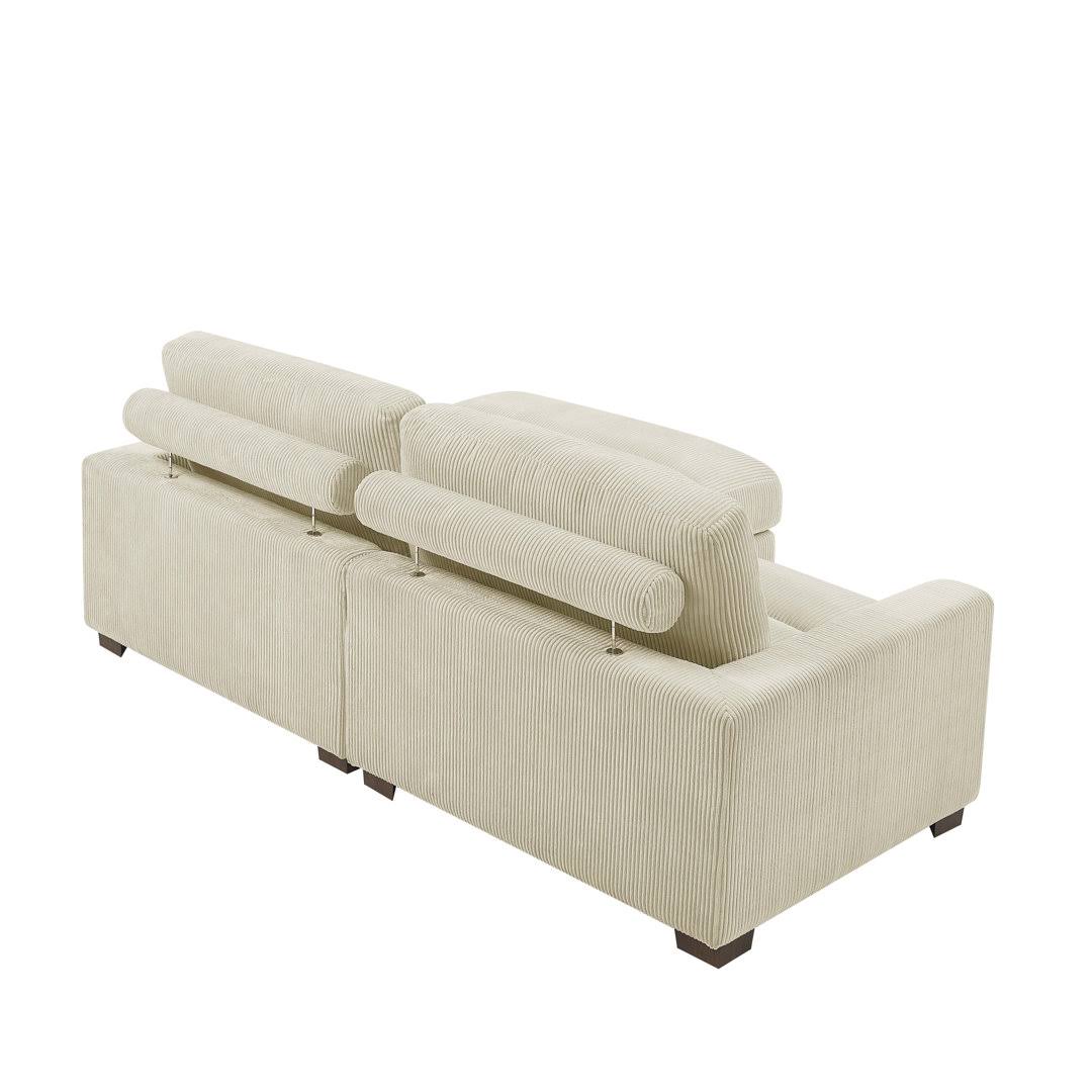 90 Wide Right Hand Facing Sofa & Chaise Body Fabric