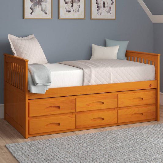 Twin Solid Wood By   Bed Frame