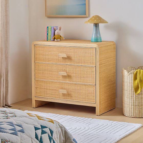 Willow Rattan Dresser