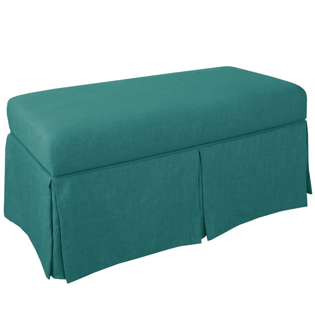 Upholstered Lift Top Storage Bench  Custom Upholstery Body Fabric