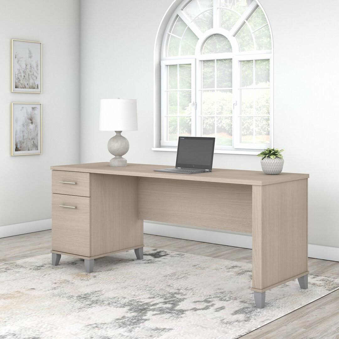 72w Single Pedestal Desk