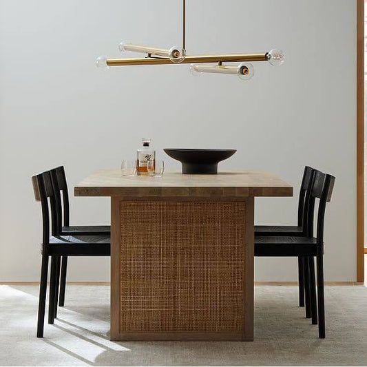 Yvette 84 Rectangle Dining Table