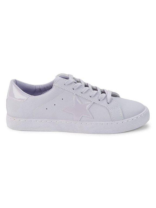 Womens Summer Star Patch Perforated Sneakers