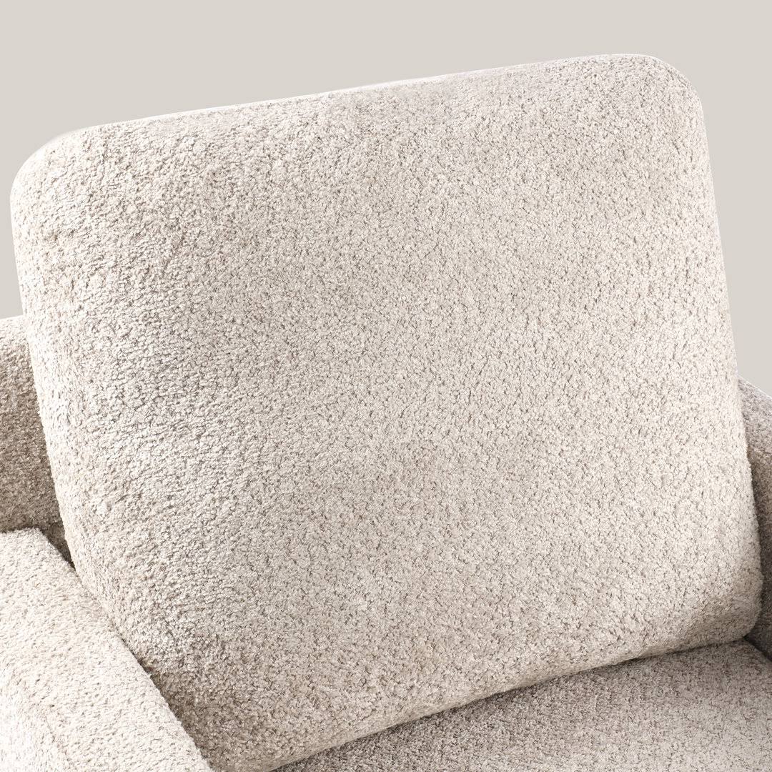 29 W Polyester Swivel Armchair  Upholstery