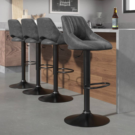 Swivel Adjustable Height Bar Stool  Seat