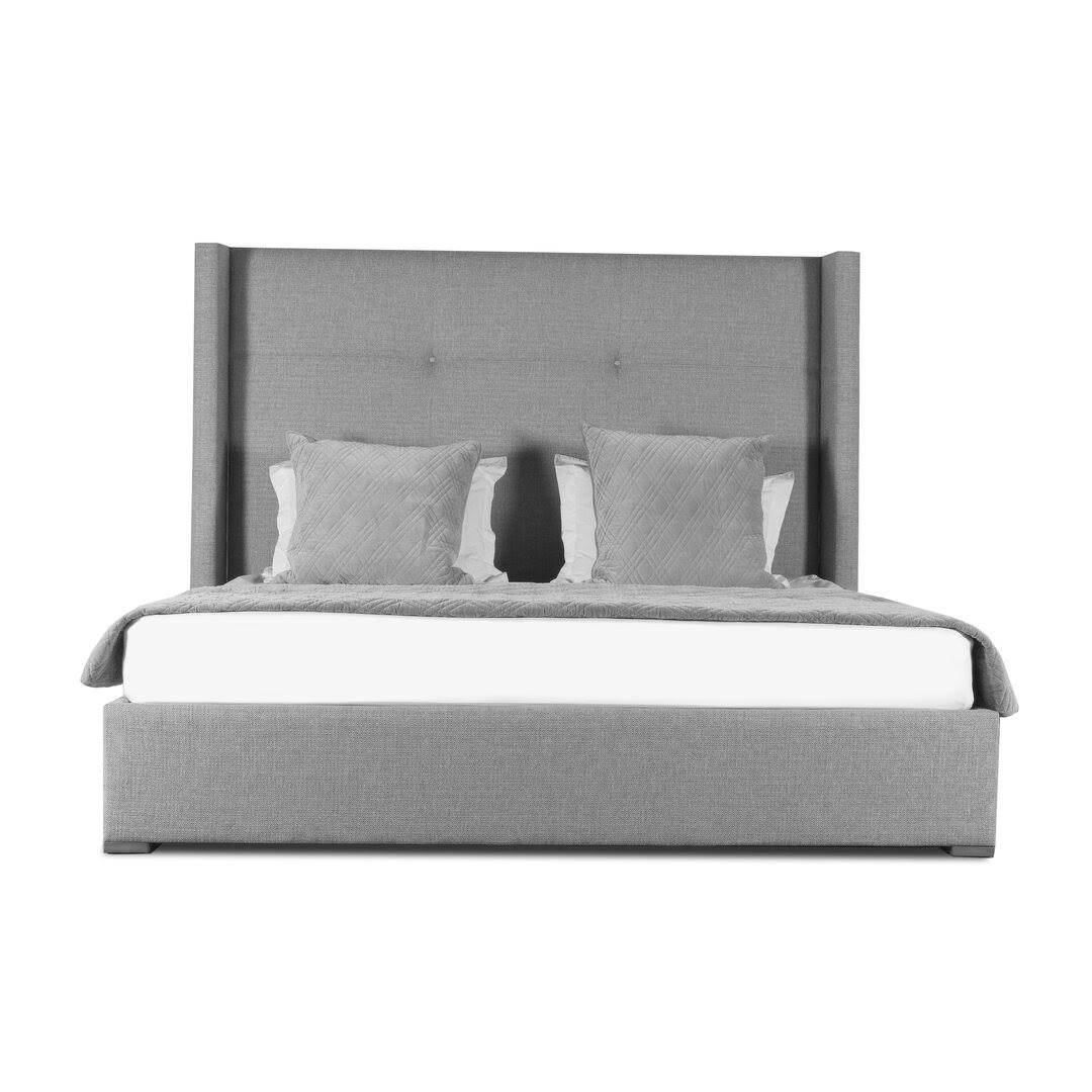 Upholstered Low Profile Standard Bed