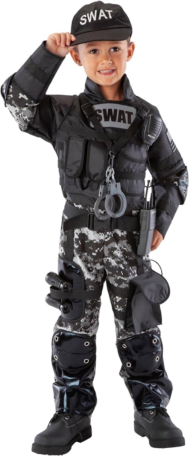 Swat Team Childrens Costume