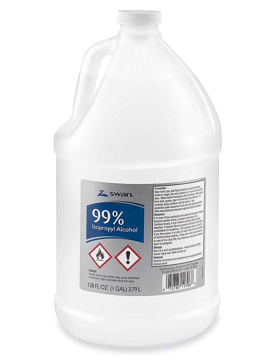 99% Isopropyl Alcohol 1 Gallon Bottle